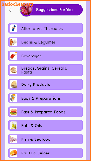 Low Histamine Diet screenshot