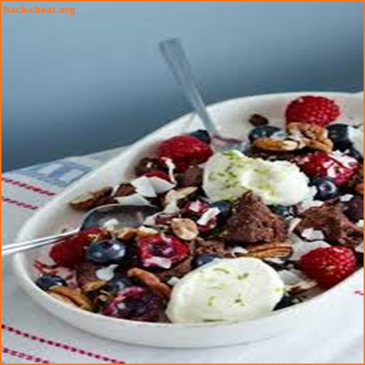 LowCarb Chocolate Mess Wiith Berries and Cream screenshot