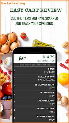 Lowes Foods Scan Pay Go screenshot