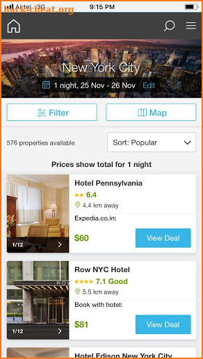 Lowest Rate Hotels - Hotels Deals from only $10 screenshot