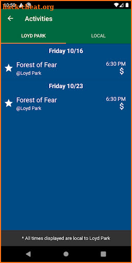 Loyd Park screenshot