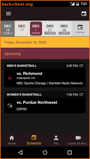 Loyola Ramblers screenshot