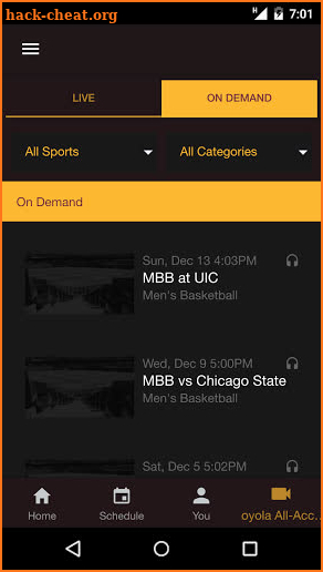 Loyola Ramblers screenshot