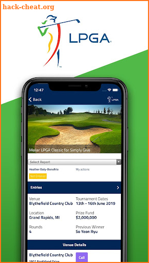 LPGA screenshot