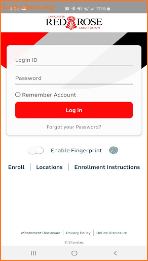 LRRCU Mobile Banking screenshot