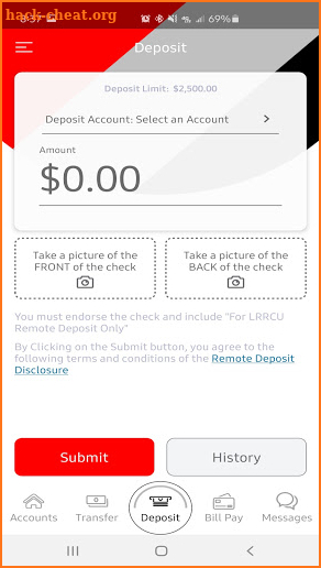 LRRCU Mobile Banking screenshot