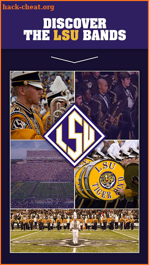 LSU Bands screenshot