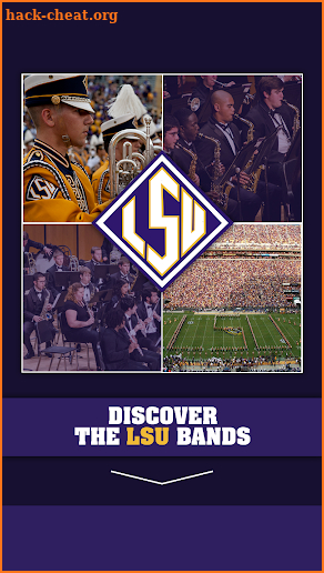 LSU Bands screenshot