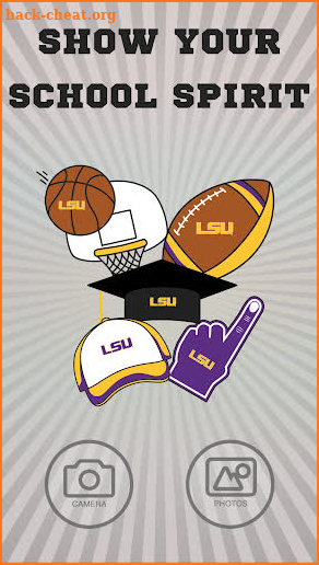 LSU Tigers PLUS Selfie Stickers screenshot