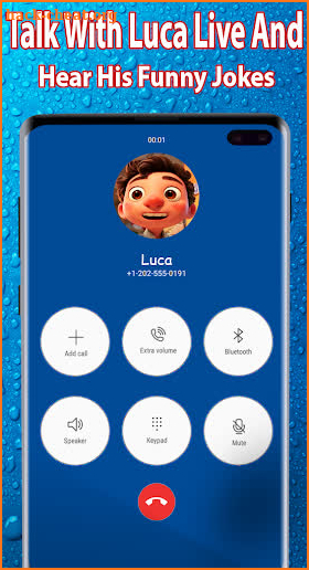 📱Luca video call Phone 📞 screenshot