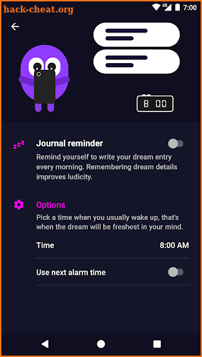 Luci - Dream Journal/Lucid Dream Guide & Recorder screenshot