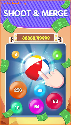 Lucky 2048 - Merge Ball and Win Free Reward screenshot