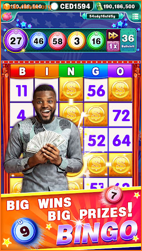 Lucky Bingo Money Ball WinCash screenshot