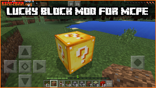 Lucky block Mod for MCPE screenshot