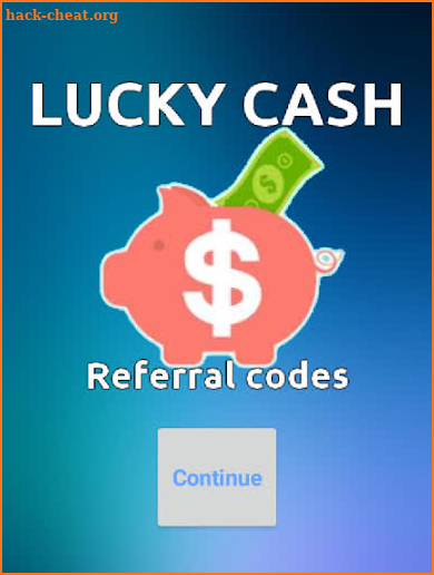 Lucky Cash CODES - Share and find referral codes! screenshot