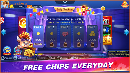 Lucky Casino-Free Poker & Slot Games screenshot