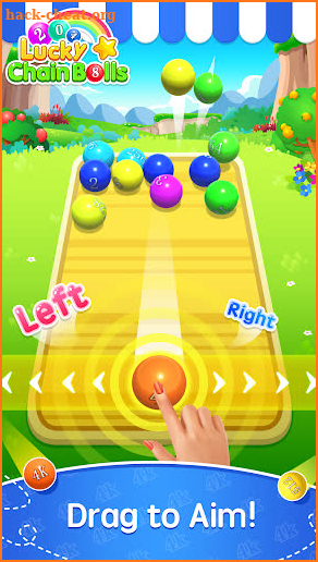 Lucky Chain Balls 2048 screenshot