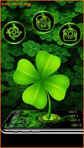 Lucky Clover 3D Launcher Theme 🍀 screenshot