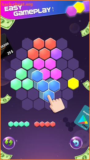 Lucky Hexa! – Hexa Puzzle & Block Puzzle Big Win screenshot