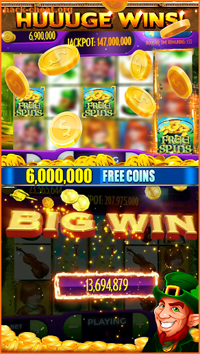 Lucky Leprechaun Adventure Free Vegas Casino Slots screenshot