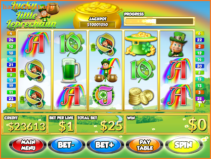 Lucky Little Leprechaun Slots screenshot