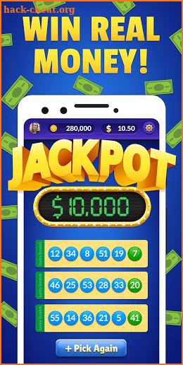 Lucky Lotto - WIN REAL MONEY! It's your LUCKY DAY! screenshot