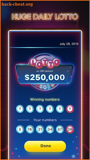 Lucky Night - Free Lottery Games, Real Rewards screenshot