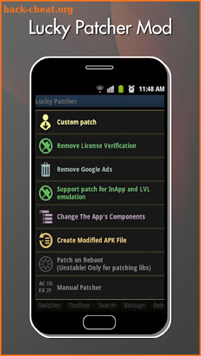 Lucky Patcher Mod Apk Tips screenshot