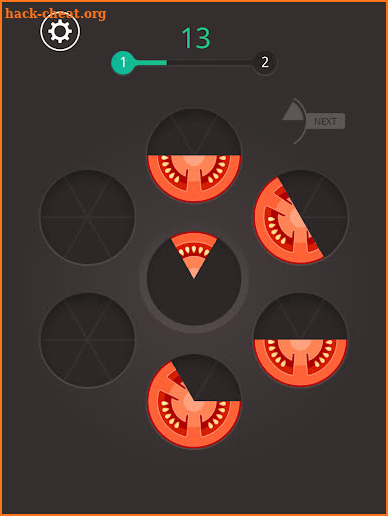 Lucky Pie - Plate food with tasty slices screenshot