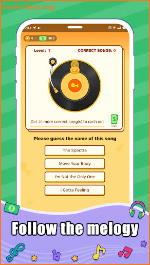 Lucky Songs - Win Real Money screenshot