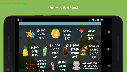 Lucky Vegas - Summer Cocktail Slot Jackpot Machine screenshot