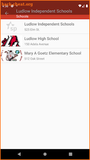 Ludlow Independent Schools screenshot