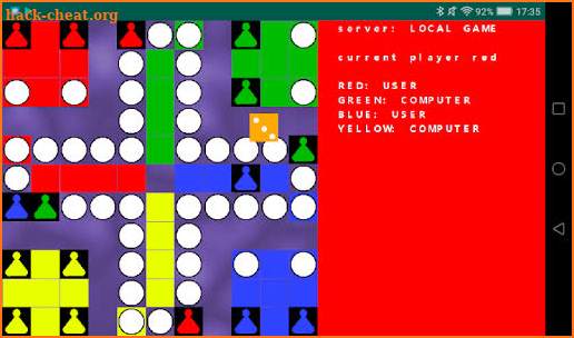 Ludo Bluetooth screenshot