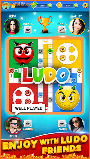 Ludo Luck - Voice Ludo Game screenshot