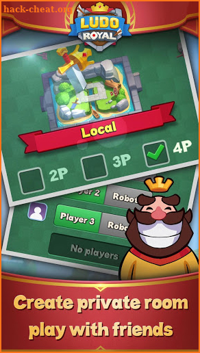 Ludo Royal - online dice board game screenshot