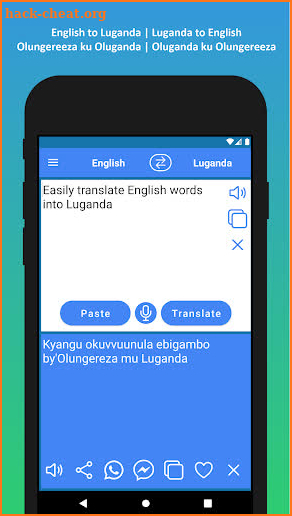 Luganda To English Translator screenshot