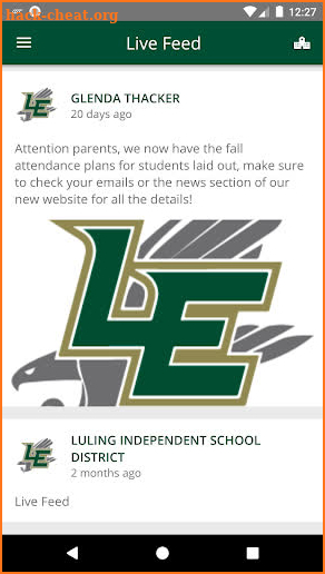 Luling ISD screenshot