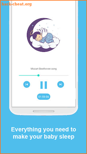 Lullabies for babies screenshot
