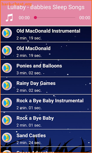 Lullaby - Babies Sleep Songs screenshot