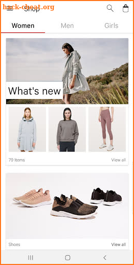 lululemon screenshot