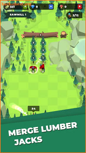 Lumberjack Merge screenshot