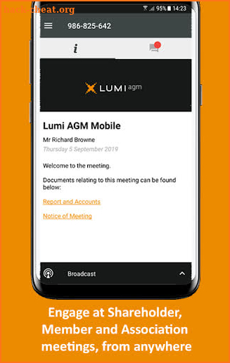 Lumi AGM screenshot