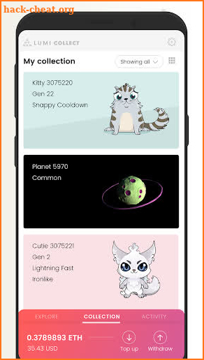 Lumi Collect screenshot