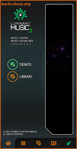 Luminant Music screenshot