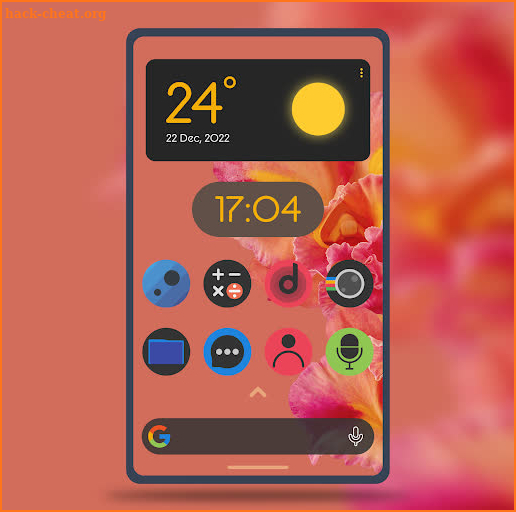 Lumos Dark - Rounded Icon Pack screenshot