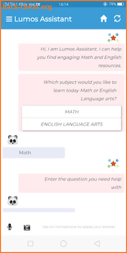 Lumos StepUp English & Math Practice screenshot