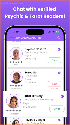 Lumus: Psychic & Tarot Reading screenshot