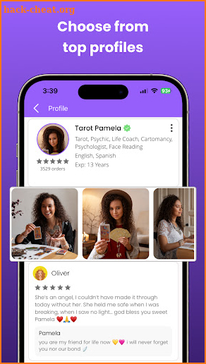 Lumus: Psychic & Tarot Reading screenshot