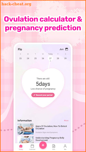 Luna - AI Period Calendar screenshot