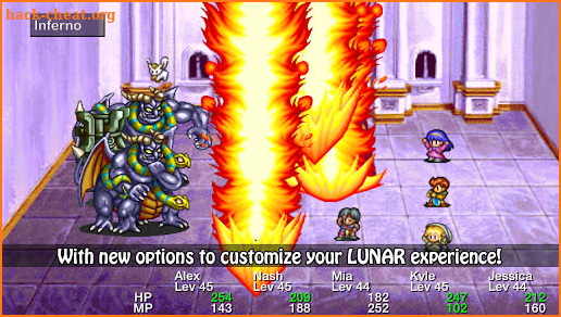 Lunar Silver Star Story Touch screenshot